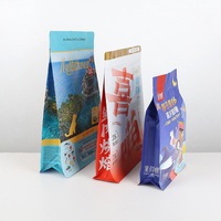 Bolsa de Mylar Personalizada con Impresión Digital, a Prueba de Olores, de Grado Alimenticio, con Cierre Superior y Base Reforzada, para Carne de Res, Pollo, Mariscos, 1oz 3.5g