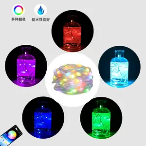 5M Led Strip Lights RGB Music Sync Color Changing Led Lights With Smart App Control Remote For Bed Room Home Decor