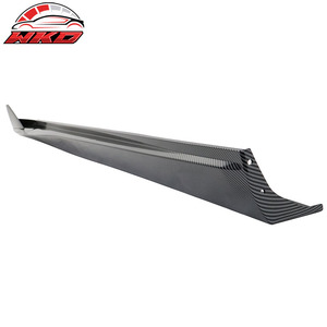 Convient pour Chevrolet Camaro 2010-2015, jupes latérales style IKON V3, imprimé fibre de carbone - Product Image 6