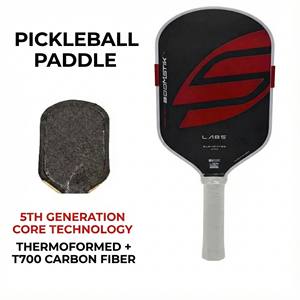 Набор для пиклбола: ракетка USAPA T700 из необработанного углеродного волокна, серия Gen 5 Boomstik Core, цельнолитая термоформованная конструкция - Product Image 3