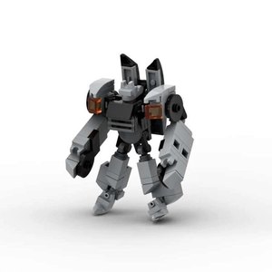 MOC Piccolo Robot Trasformabile Esoscheletro Mini Robot a Cavo Azionato Blocchi <span class=keywords><strong>Giocattolo</strong></span> in Plastica ABS <span class=keywords><strong>Giocattolo</strong></span> Educativo Fai-da-te - Product Image 3
