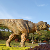 Modèle de dinosaure animatronique simulé électrique de parc d'attractions pour le parc à thème