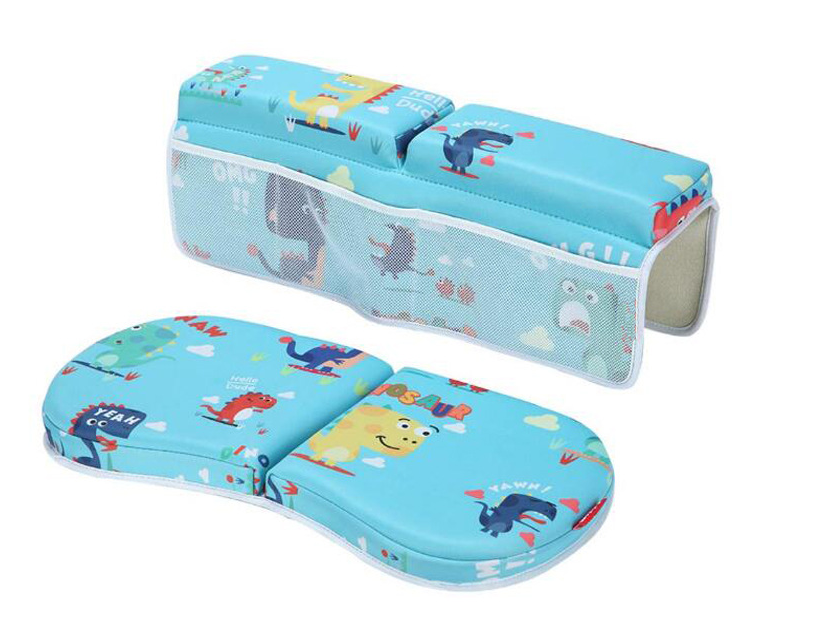 Пользовательский толстый детский Коврик для ванны, коврик для купания на коленях, подушка для ванны, набор для ношения на коленях