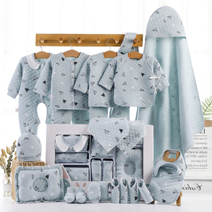 Conjunto de Ropa de Algodón Puro para Bebés Recién Nacidos, Caja de Regalo, Conjunto de Ropa Informal para Bebés Recién Nacidos para las Cuatro Estaciones - Product Image 5