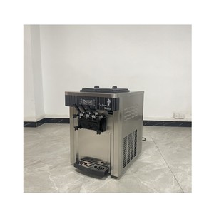 Machine à glace automatique professionnelle pour usage commercial, machine à glace molle à 3 saveurs - Product Image 3