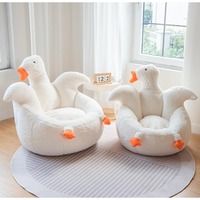 Ensemble de tatami créatif moderne et tendance Big Goose Bean Bag Coussins de canapé paresseux pour salon chambre balcon chambre d'enfants