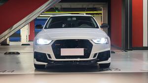 Kit carrosserie XA <span class=keywords><strong>Audi</strong></span> A4 B8 <span class=keywords><strong>RS4</strong></span> <span class=keywords><strong>B9</strong></span> – Fixation par boulons, ajustement universel – Pare-chocs <span class=keywords><strong>avant</strong></span>/arrière, jupes latérales, lèvre <span class=keywords><strong>avant</strong></span> – De l'ancien au nouveau - Product Image 3