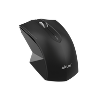 AIKUN Combo clavier et souris à membrane sans fil utilisé à domicile, touches multimédia, souris 3D 1200DPI, Plug and Play, design mince