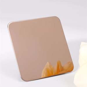 LL162 PVD Colored <b>Mirror</b> Stainless Steel Decorative <b>Sheet</b> 201/304/316 Plates Bending Cutting & Welding Processing Serviced - Product Image 3