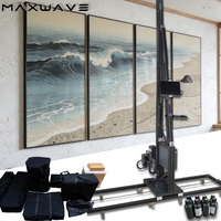 Imprimante 3D pour murs et sols |   Machine à peinture murale à encre UV de qualité industrielle avec têtes d'impression I3200, impression automatique intérieure et extérieure