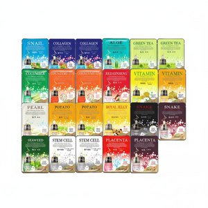 MALIE_MADE in KOREA_Paquetes de mascarillas OBM baratas de la fábrica _ 25g _ Home Cuidado facial _ 16 tipos de suministro de fábrica (POR CEJ BEAUTY) - Product Image 2