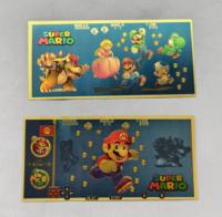 Памятные банкноты с персонажами Super Mario для коллекционирования и игр: вспомните детские игровые воспоминания