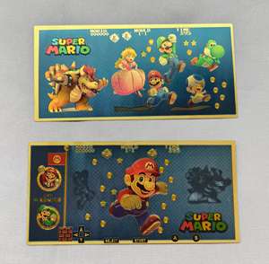 Billetes Conmemorativos del Personaje de Super <span class=keywords><strong>Mario</strong></span> para Coleccionar, Jugar y Revivir Recuerdos de la Infancia - Product Image 2