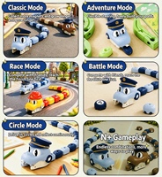 Jouet Serpent Télécommandé RC, Modes de Jeu Multiples, Interactif, 2.4GHz, Jeu STEM Amusant pour Enfants, Jeu de Serpent Magnétique