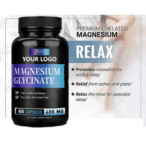 Complex Magnesium Glycinate Taurate Malate Orotate Cápsulas Suplementos de cuidado de la salud <span class=keywords><strong>para</strong></span> la salud del cerebro y la recuperación muscular - Product Image 2