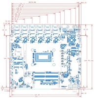 1449 Industriel 6 Lan Gigabyte Gen Cpu Ddr4 Ram Gaming Pc Intel Combo Y Procesador Processeur I7-1195G7 Core I7 Avec Carte Mère