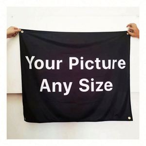 Custom Personalized Image Printed Polyester Sports Hanging <b>Poster</b> Design Your Own Signs for Bedroom Living Room - Product Image 1