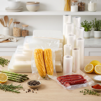 Sacs sous vide jetables personnalisés avec impression anti-buée et offset pour aliments pour bébés, pizzas, croustilles, légumes frais