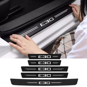 Calcomanías Protectoras para el Umbral <span class=keywords><strong>de</strong></span> la Puerta del Automóvil BMW E30, Logotipo 2023, Molduras para el Umbral <span class=keywords><strong>de</strong></span> la Puerta, Protectores <span class=keywords><strong>de</strong></span> Pedal, Tira Decorativa para el Parachoques del Maletero - Product Image 2