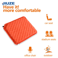 Coussin de siège gonflable de camping en gros, coussin d'air portable de voyage ergonomique antidérapant, approvisionnement en vrac pour les sports de plein air