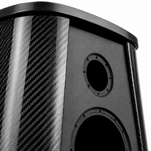 Boîtier d'enceinte haut de gamme en fibre de carbone 3K sur mesure, enceinte colonne premium - Product Image 4