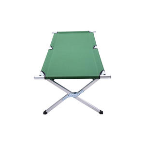 <span class=keywords><strong>Cama</strong></span> de Camping para dormir al aire libre, Logo personalizado y diseño fácil de instalar, <span class=keywords><strong>Catre</strong></span> plegable portátil de hierro, el más vendido de 2023 - Product Image 2