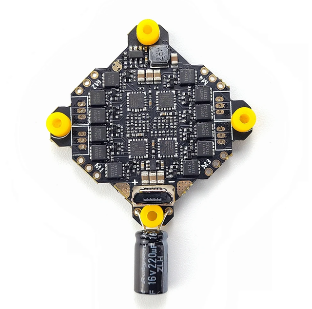 DarwinFPV ExpressLRS ELRS AIO F4 FC FPV Bluejay 2.4G Flight Controller Whoop Betaflight 15A OSD BEC 1-3S 4In1 ESC