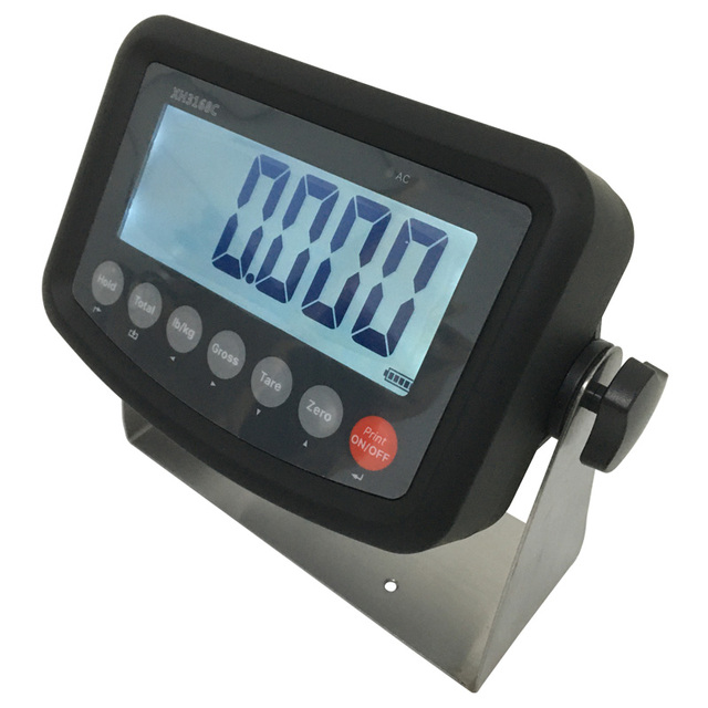 XH3168C High Resolution Big Digit LCD Weigh Indicator 110V ~240V Load Cell Scale Indicator RS232 Port