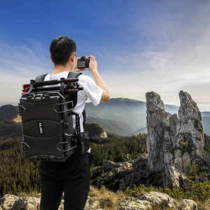 Boîte de rangement pour photographie professionnelle GLARY, boîte de transport portable pour trépied, boîte de transport étanche en plastique pour appareil photo avec sangles - Product Image 6