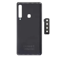 Coque arrière en verre pour Samsung Galaxy A9 2018 A920F avec/sans objectif d'appareil photo – Pièce de rechange