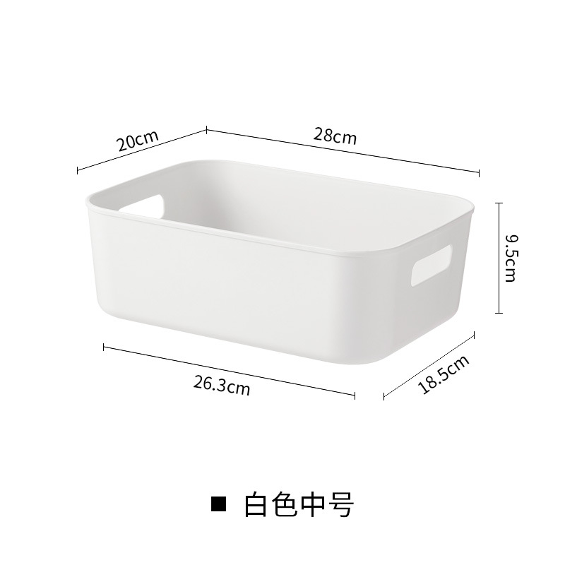 Medium size [white] thickened