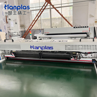 Sac en plastique de cachetage inférieur entièrement automatique de Hanplas de HP-DB HP-HD-ESR et sac épais faisant la machine par le système de couteau volant