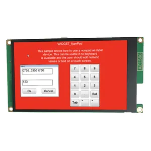 800*480มุมมองที่สมบูรณ์4.3นิ้วหน้าจอ LCD IPS WiFi IOT Smart Touch Screen M4 high-end Development BOARD