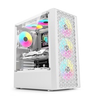 AntarcChill New Product Tempered Glass Gaming Computer Case Cpu Cabinet Computer Case Desktop Computer Gaming Pc Case ATX