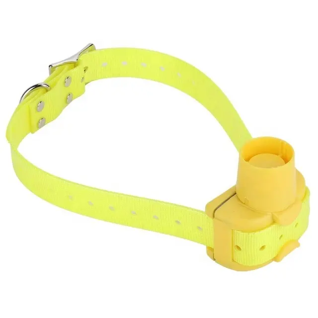 Verkaufs schlager Yellow Color Hunting Dog Collar 8 eingebauter Beeper Sound Wasserdichtes Hunde halsband Beeper Hunter für Hunde