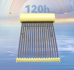 เครื่องทำน้ำอุ่นพลังงานแสงอาทิตย์แบบท่อ100L สำหรับโรงแรมโรงรถครัวเรือน - Product Image 4