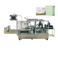 Machine d'emballage automatique pour serviettes féminines, tampons, serviettes hygiéniques, emballage dans des boîtes en carton, pièces