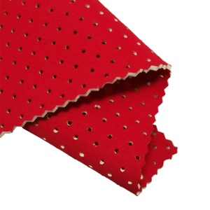 Rouleau de feuille de caoutchouc néoprène super élastique de 2mm à 7mm de diamètre personnalisé Tissu perforé pour protège-poignets Divertissement sportif - Product Image 4