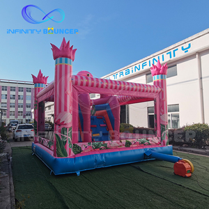 Fabricante, venta al por mayor, castillos saltadores, Castillo inflado rosa, casa de rebote, gorila inflable, castillo hinchable comercial para comprar - Product Image 5