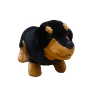 Peluche Teckel Réaliste, Adorable Décoration Chien, Poupée Anti-Stress pour Enfants, Matière Polyester, Unisexe, Coton PP, 31-50cm