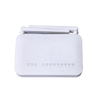 FTTH F6610M Modem Dual Band 2.4G, WiFi ONU AX3000 7DB WiFi6 hont Modem 4Ge + 1pot + 2USB dengan Firmware Bahasa Inggris
