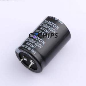 EHP228M2EQ50SWSAP1 Snap-in <b>Aluminum</b> <b>Electrolytic</b> <b>Capacitor</b> Through hole Component (THT),D35xL50mm - Product Image 1