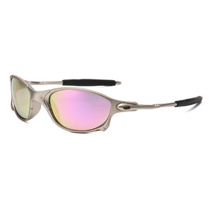 Ultimo marchio di lusso Vintage avvolgente UV400 occhiali da sole sportivi da esterno uomini ciclismo Running futuri occhiali da sole Juliet - Product Image 5