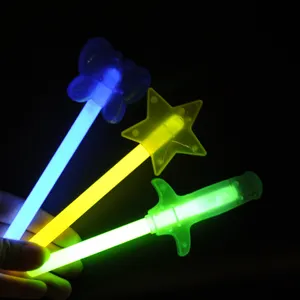 Fournitures de fête de concert Foil Bag Pack 3 pcs party favour Wand 6 Inch Glow Sticks