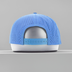 Gorra de Béisbol Personalizada con Parche de Silicona PVC, Logotipo de Alta Calidad, 5 Paneles, Perforaciones Cortadas con Láser, Resistente al Agua - Product Image 6