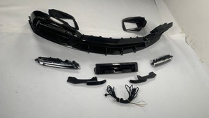 Parachoques delanteros de piezas de coche de fibra de carbono Real seco de alta calidad para <span class=keywords><strong>Mercedes</strong></span> <span class=keywords><strong>AMG</strong></span> GT63S parachoques de coche de labio delantero de carbono seco superior - Product Image 3
