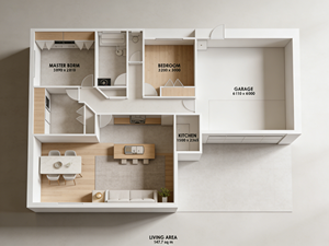 Villa préfabriquée moderne modulaire en acier léger sur mesure pour usage hôtelier – Faible coût, haute résistance, montage facile, construction rapide - Product Image 1