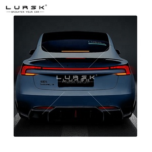 Lursk <span class=keywords><strong>Tes</strong></span> La Model 3 Highland LED Luz trasera Tira de ancho completo Visibilidad nocturna superior Instalación rápida - Product Image 5