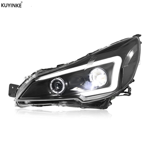 Sửa đổi các bộ phận dẫn lắp ráp đèn pha cho Subaru <span class=keywords><strong>Outback</strong></span> 2010 2014 xe 12V <span class=keywords><strong>LED</strong></span> ống kính máy chiếu Cắm và chơi Đèn pha - Product Image 3