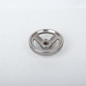 Hoge Kwaliteit Solide Ergonomische Afwerking Roestvrij Staal Handwiel Voor Freesmachine - Product Image 4